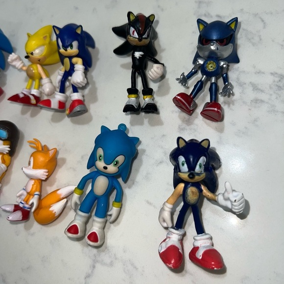 Colorful Hedgehog Character Figurine Set - Picture 2 of 16